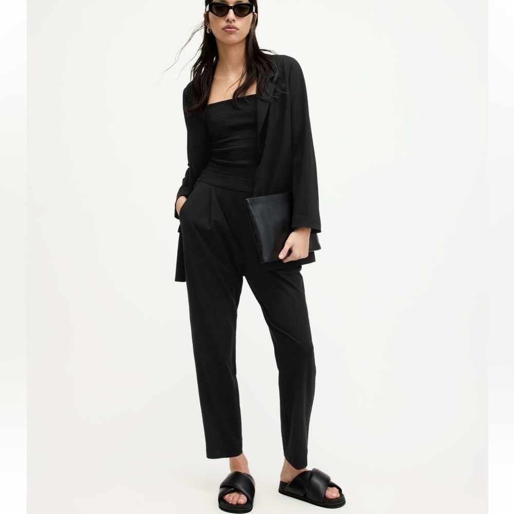 All saints Aleida trousers black Jersey Pants